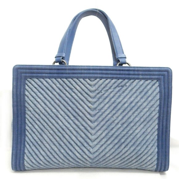 Chanel Light Blue Denim Bag - Picture 8 of 11